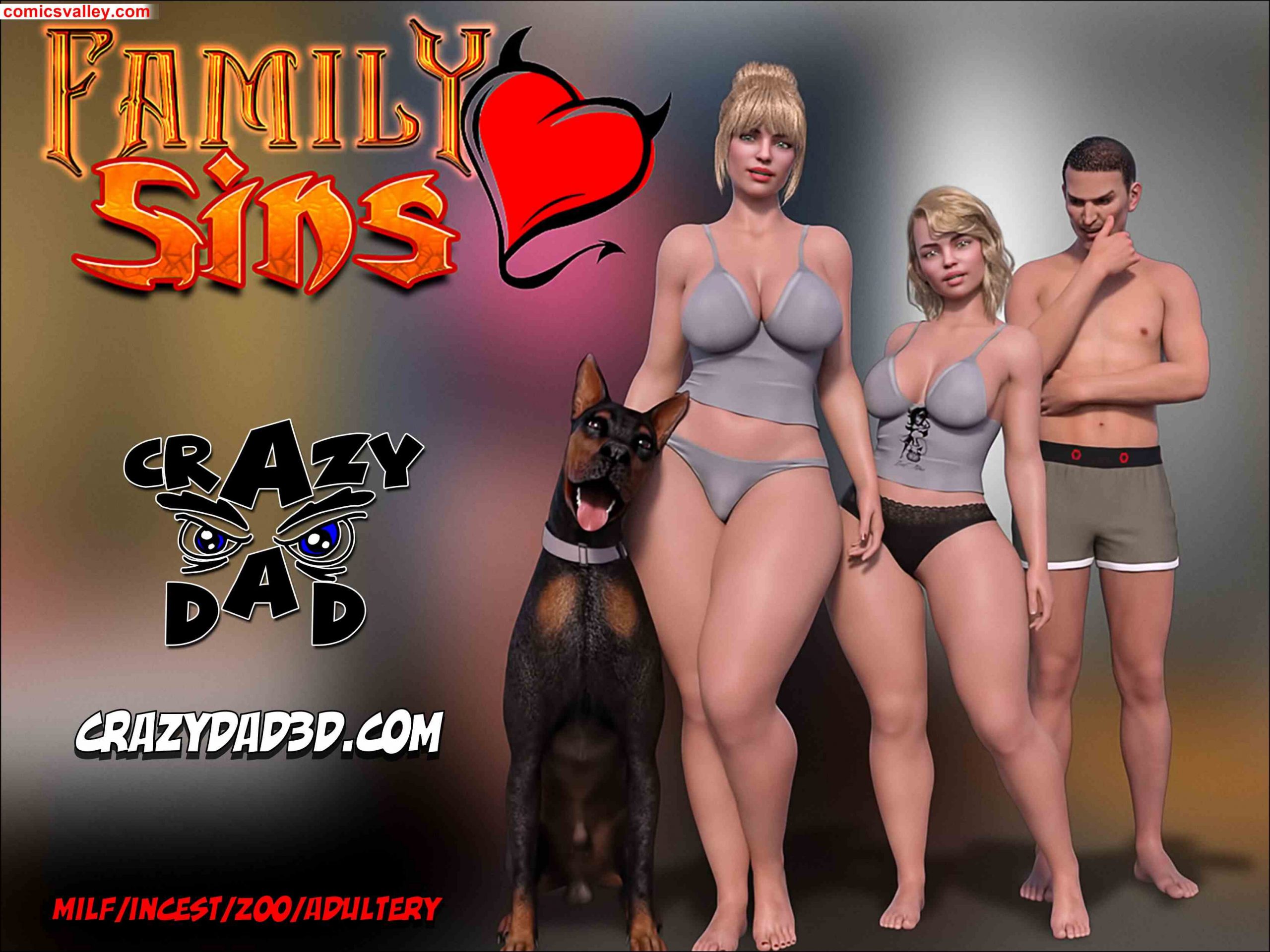 Family 3d porn comics